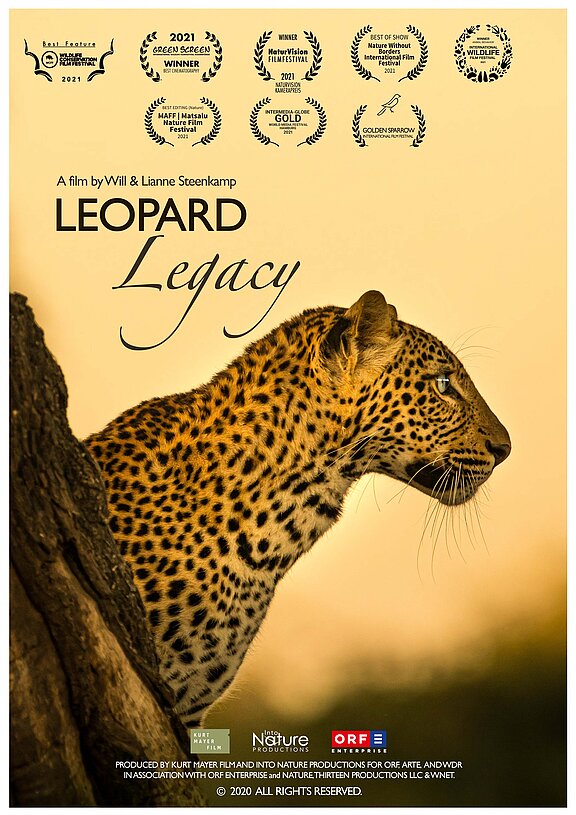 Plakat von Leopard Legacy mit Preislorbeeren